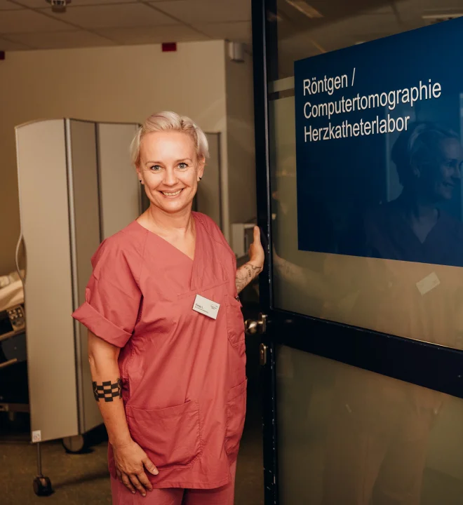 Eingang zur Radiologie Seelow