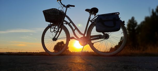 Sonnenuntergang im Tal des Gesundbrunnen